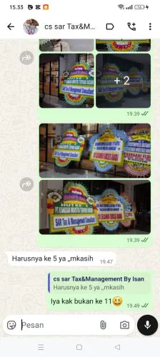 Testimonial Papan Bunga cangkuang kulon